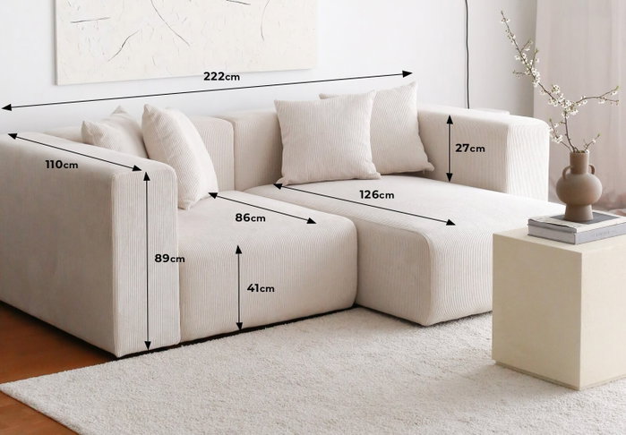 Atelier Del Sofa Yolo Mini Corner - Blanco Atelier Del Sofa Yolo Mini Corner - Blanco
